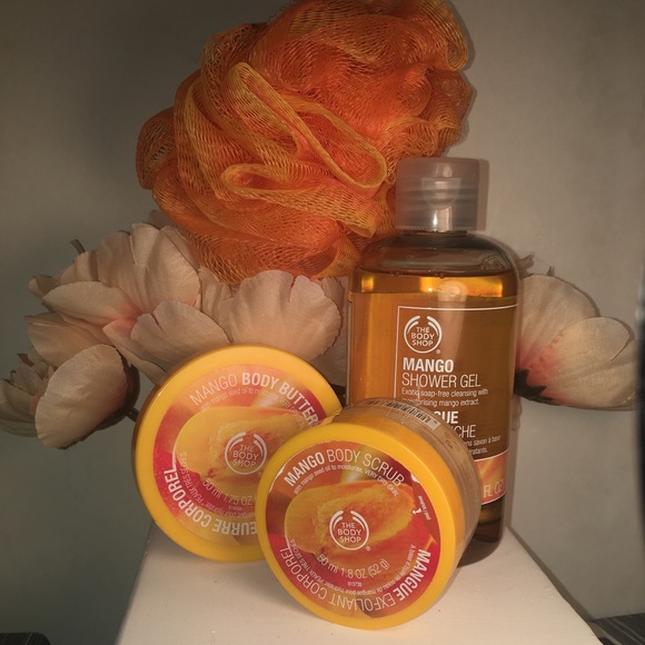 The Body Shop Other - The Body Shop Mango Bath Set